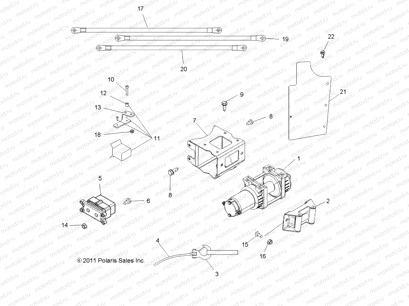OPTIONS | OPTIONS, WINCH - A14YN8EAJ/EAT (49MVWINCH12SP850)