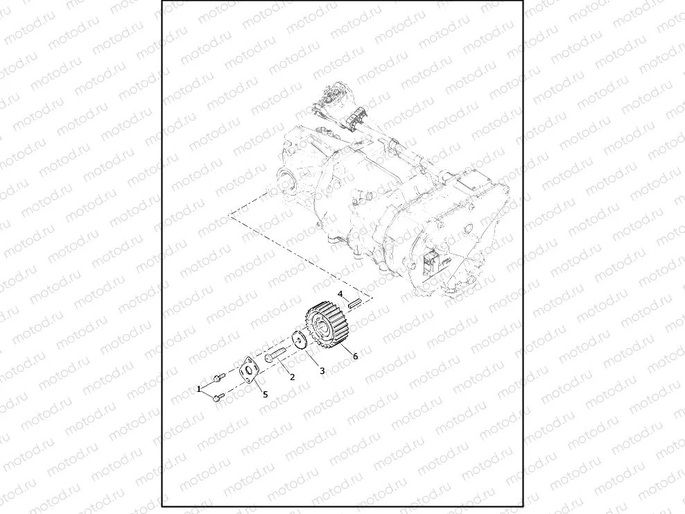 OUTPUT SPROCKET