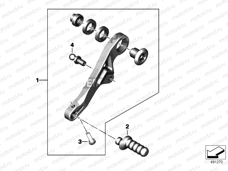 OUTSIDE SHIFT-CONTROL COMPONENTS 2