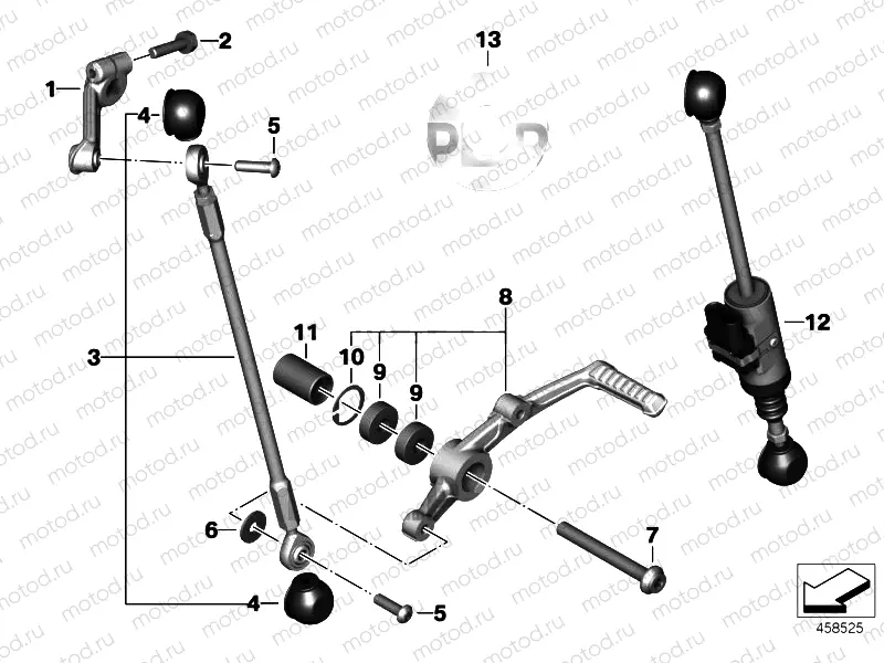 OUTSIDE SHIFT-CONTROL COMPONENTS