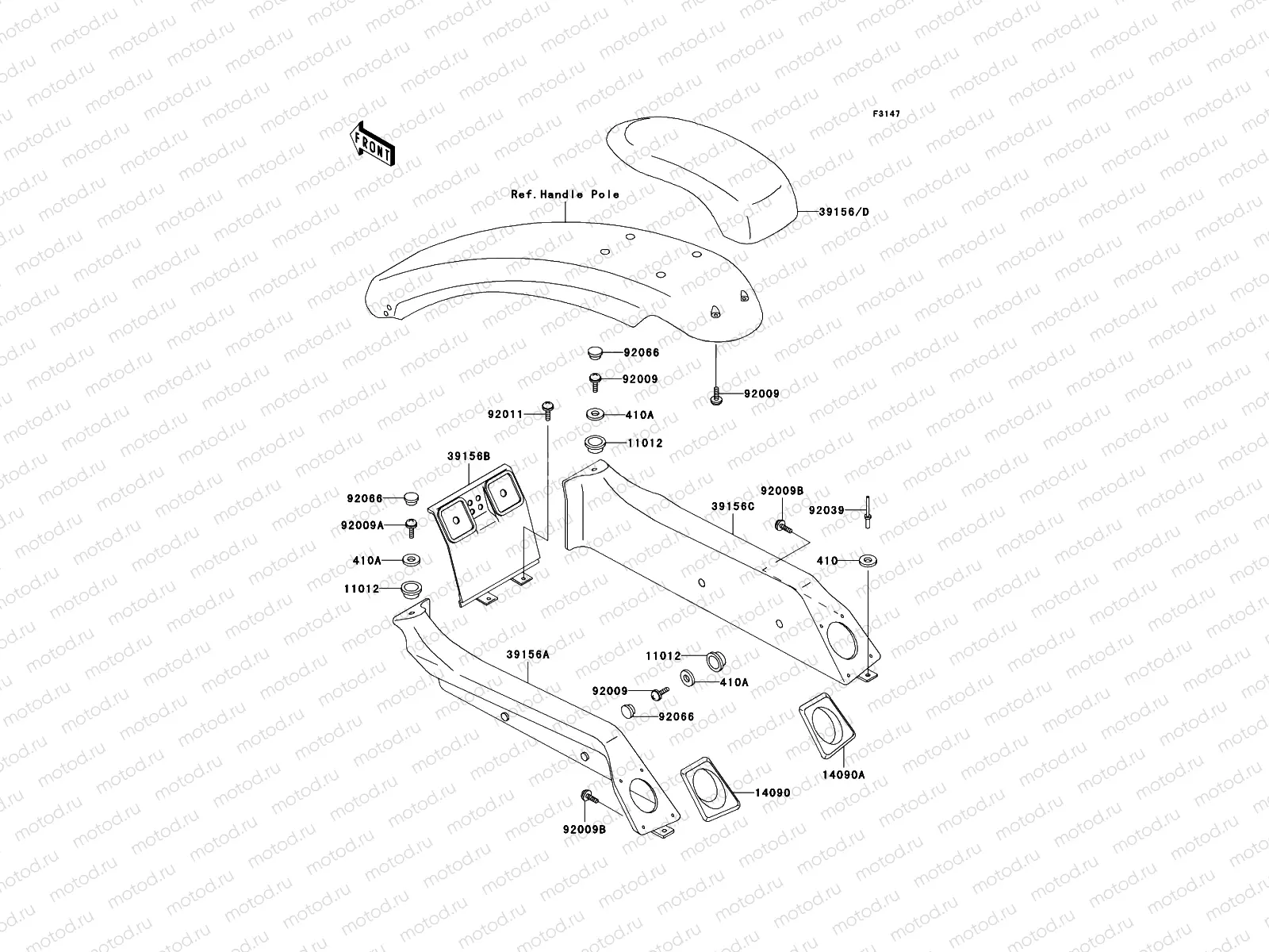 Pads(-JS750A-602905)