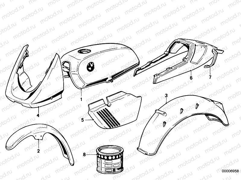 Painted parts 563 polaris