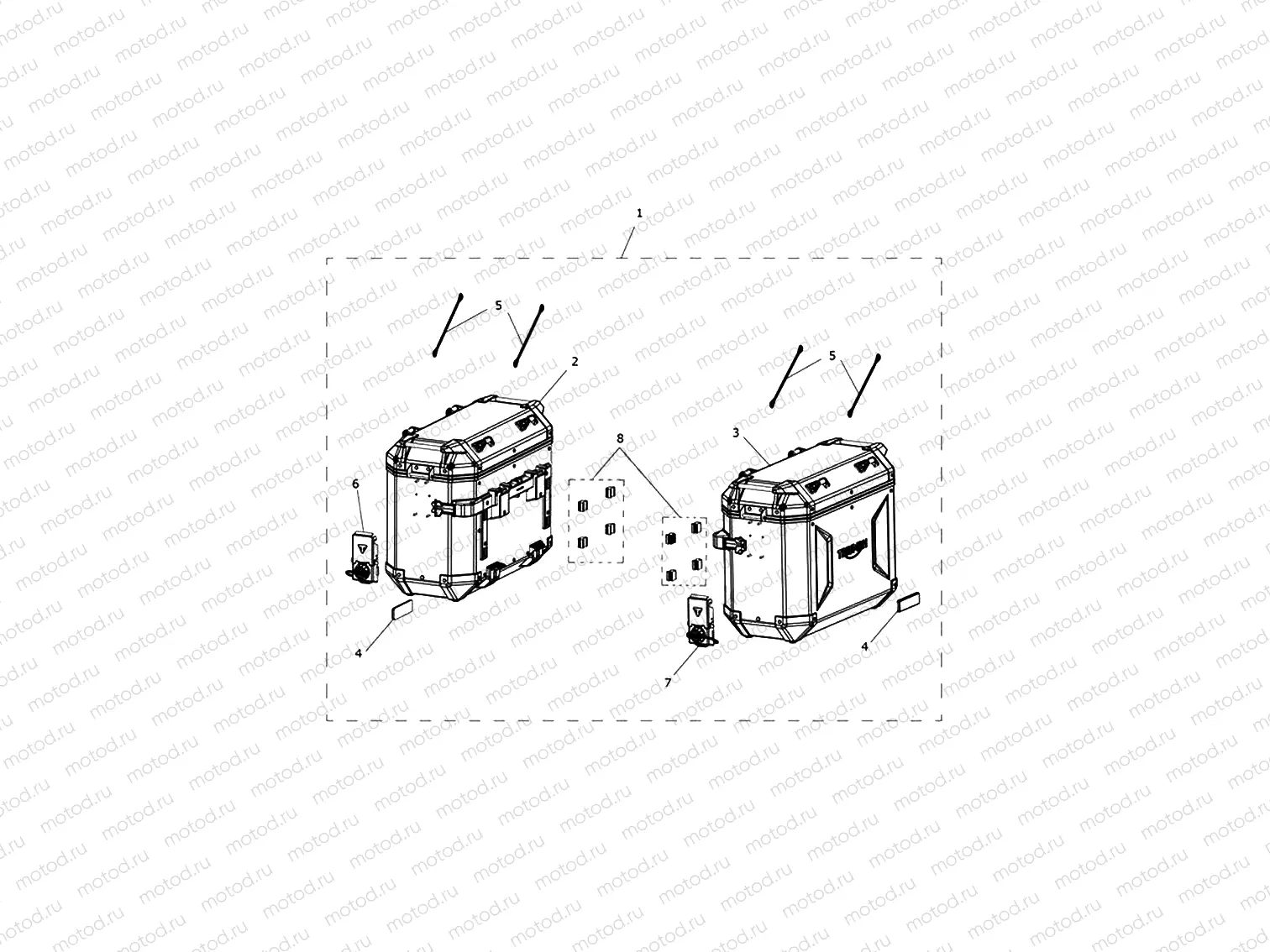 Pannier Kit, Expedition