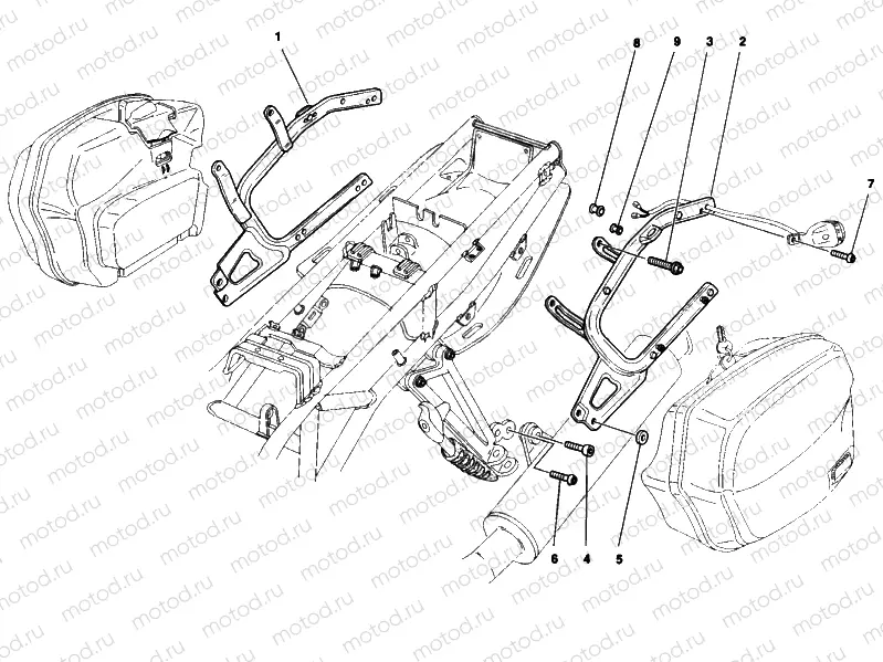 PANNIERS FASTENERS » ACCESSORIES