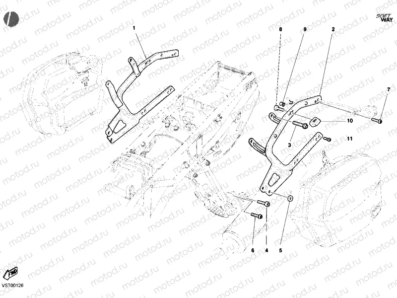 PANNIERS FASTENERS » ACCESSORIES