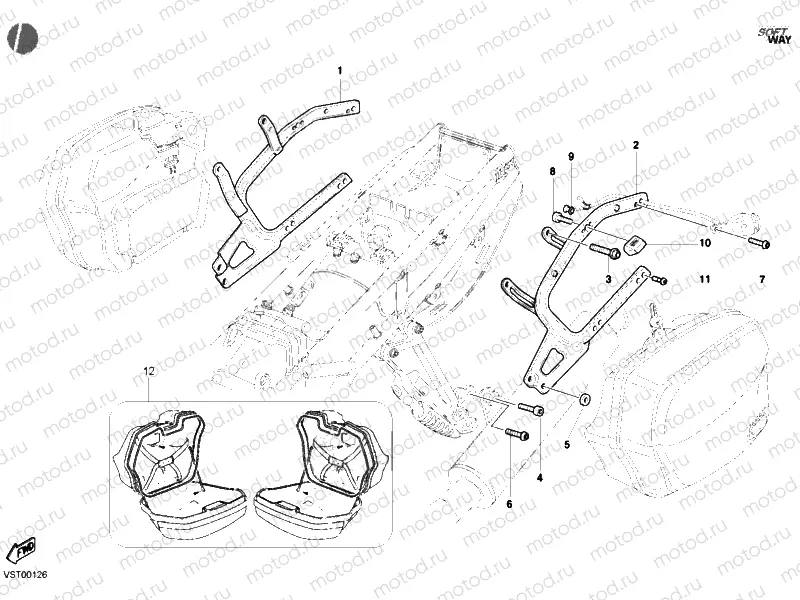 PANNIERS FASTENERS » ACCESSORIES
