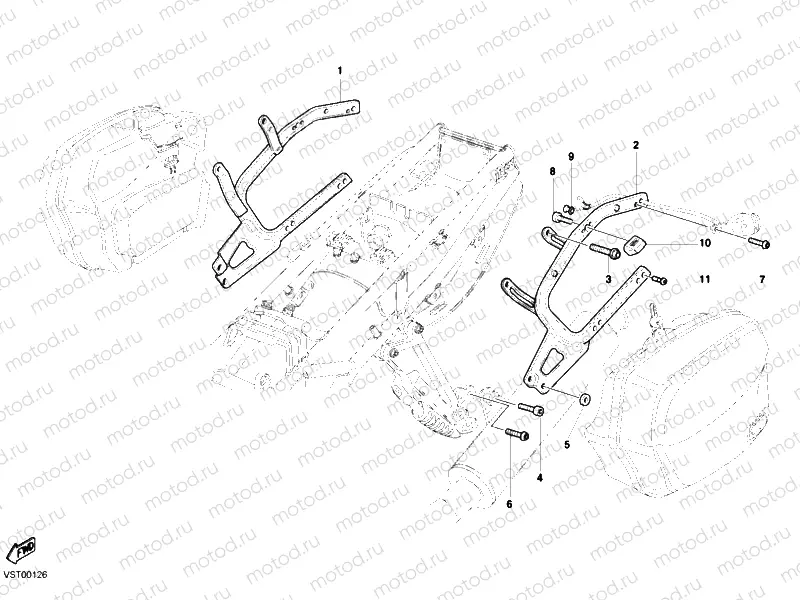 PANNIERS FASTENERS » ACCESSORIES