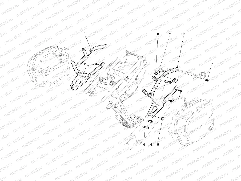 PANNIERS FASTENS