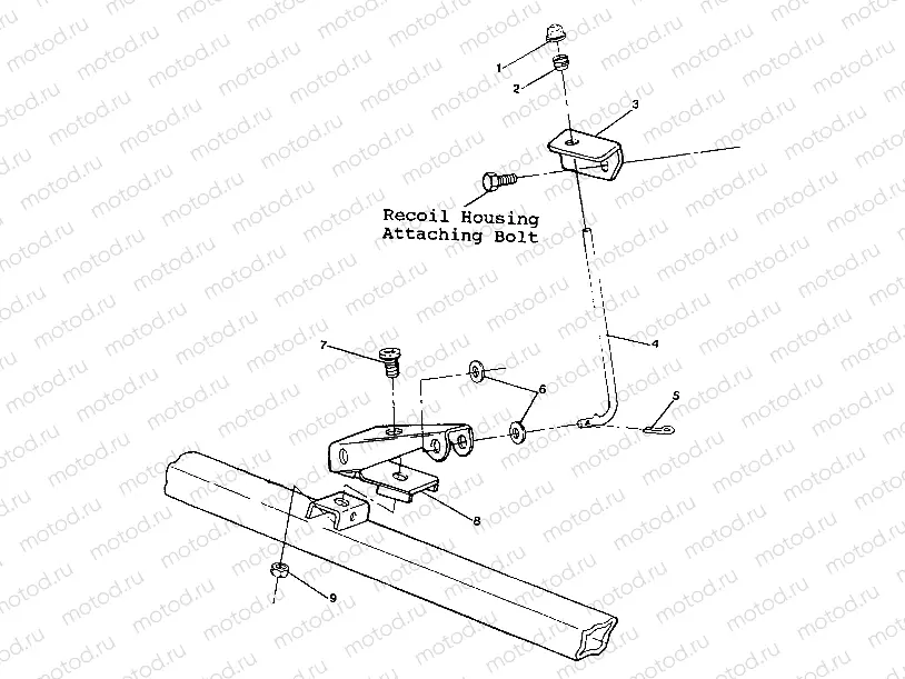 PARK BRAKE ASSEMBLY Norwegian 350 4X4 (4922912291051A) | PARK BRAKE ASSEMBLY Norwegian 350 4X4 (4922912291051A)