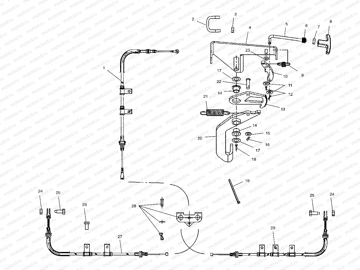 PARK BRAKE LOCK - C11RB42AA/C11RD50AA/AB/C11RF50AA (4981898189C06) | PARK BRAKE LOCK - C11RB42AA/C11RD50AA/AB/C11RF50AA (4981898189C06)
