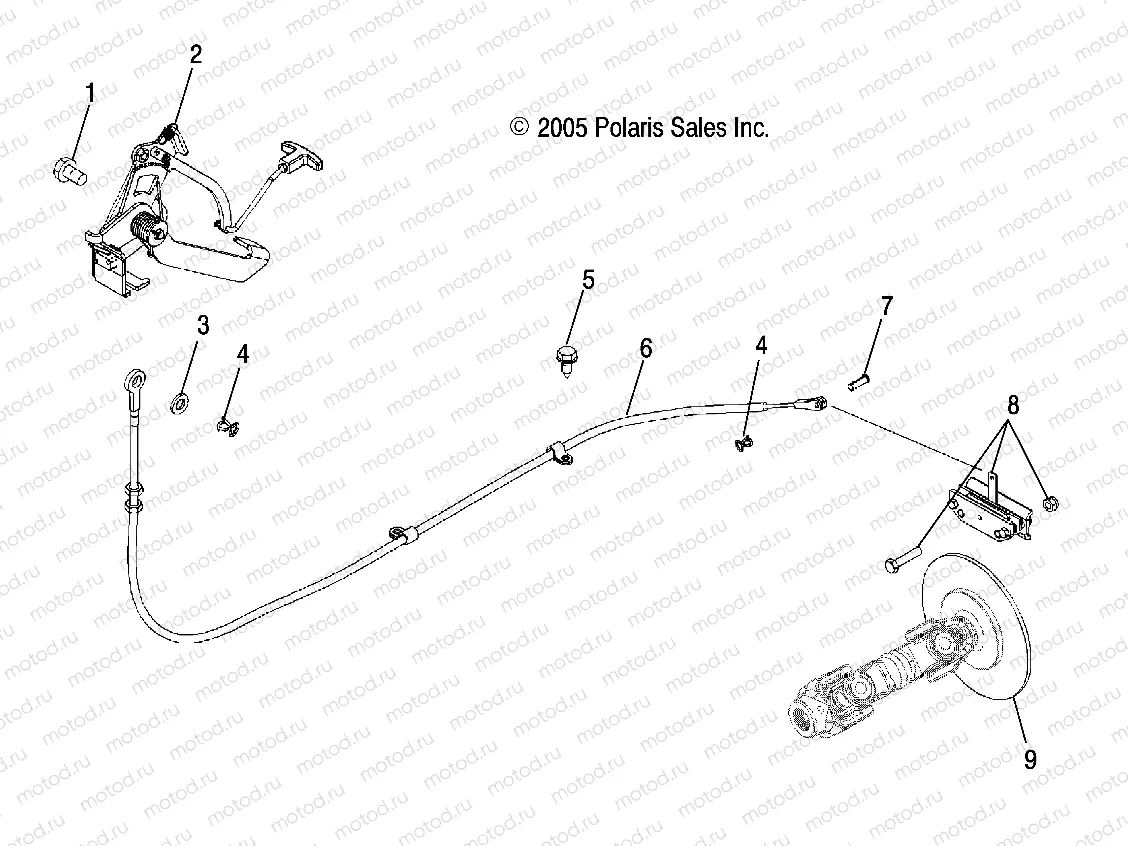 PARK BRAKE - R06RF68AA (4999202259920225C06) | PARK BRAKE - R06RF68AA (4999202259920225C06)