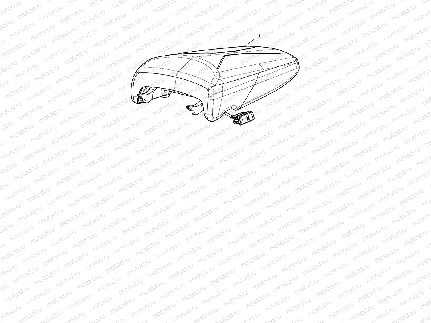 Pillion seat, heated