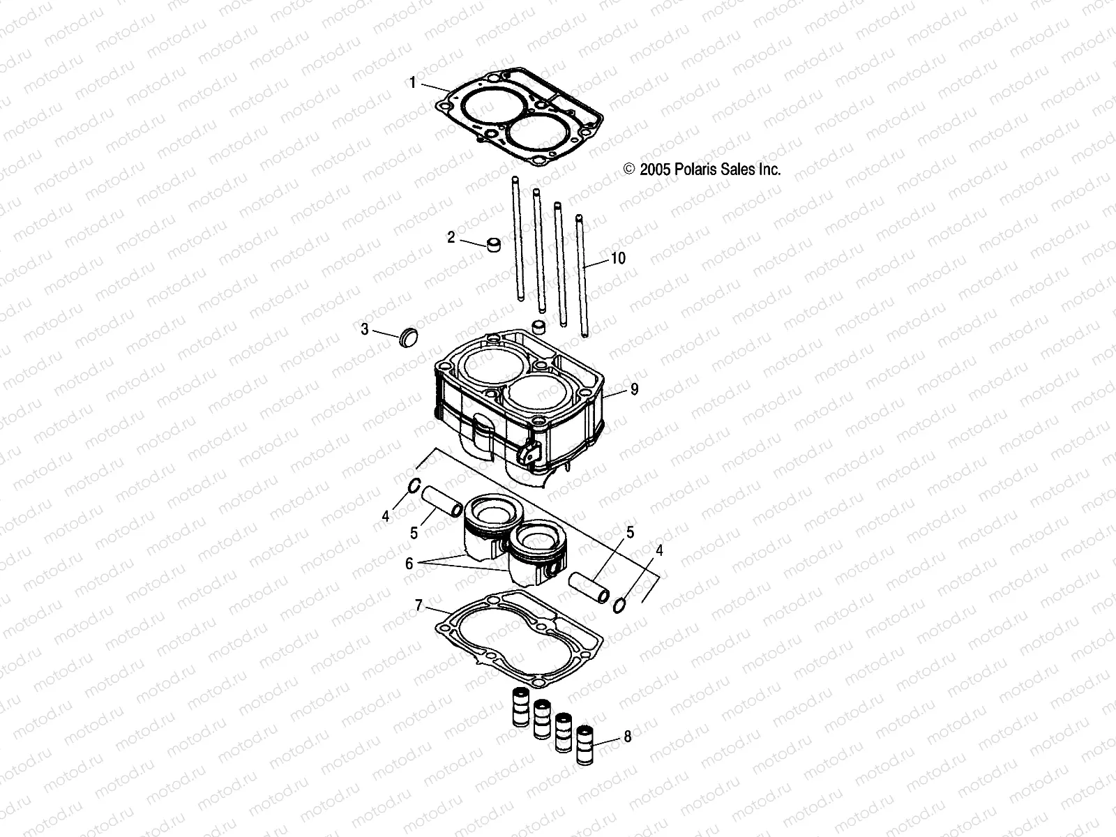 PISTON and CYLINDER - R06RD68AA/AB/AC/AD/AE/AF (4999202219920221D11) | PISTON and CYLINDER - R06RD68AA/AB/AC/AD/AE/AF (4999202219920221D11)