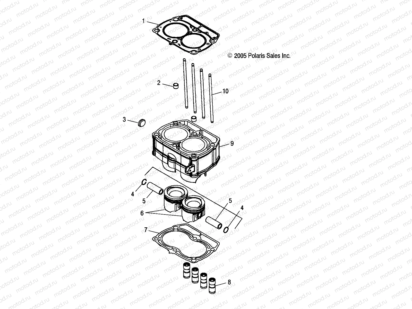 PISTON and CYLINDER - R06RF68AA (4999202259920225D12) | PISTON and CYLINDER - R06RF68AA (4999202259920225D12)