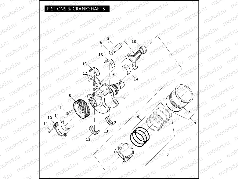 PISTONS & CRANKSHAFTS