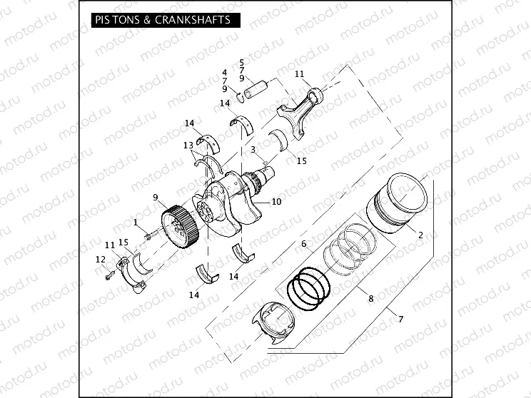 PISTONS & CRANKSHAFTS