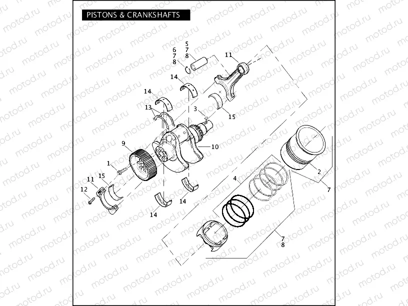 PISTONS & CRANKSHAFTS