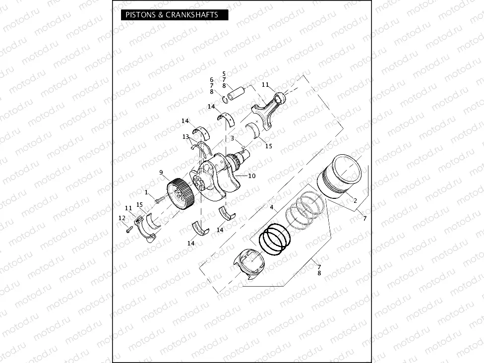 PISTONS & CRANKSHAFTS