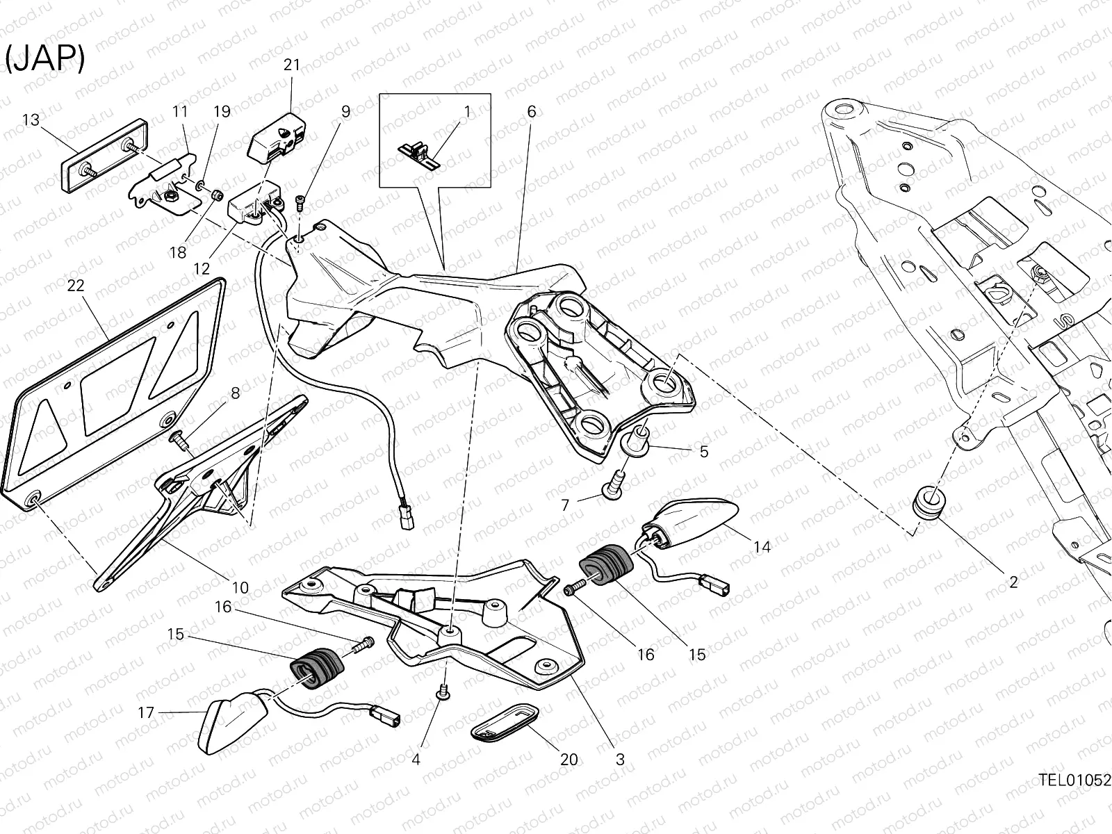 PLATE HOLDER [MOD:M 1200S;XST:JAP]