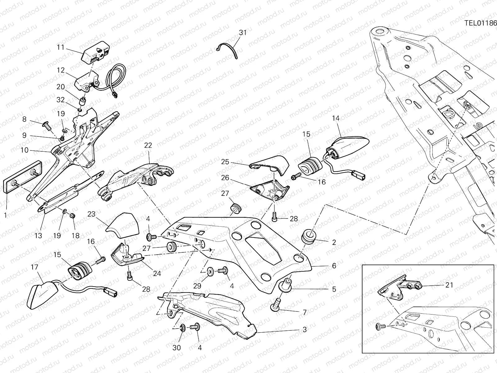 PLATE HOLDER [MOD:M1200S25;XST:AUS,BLG,EUR,GSO,ROK]