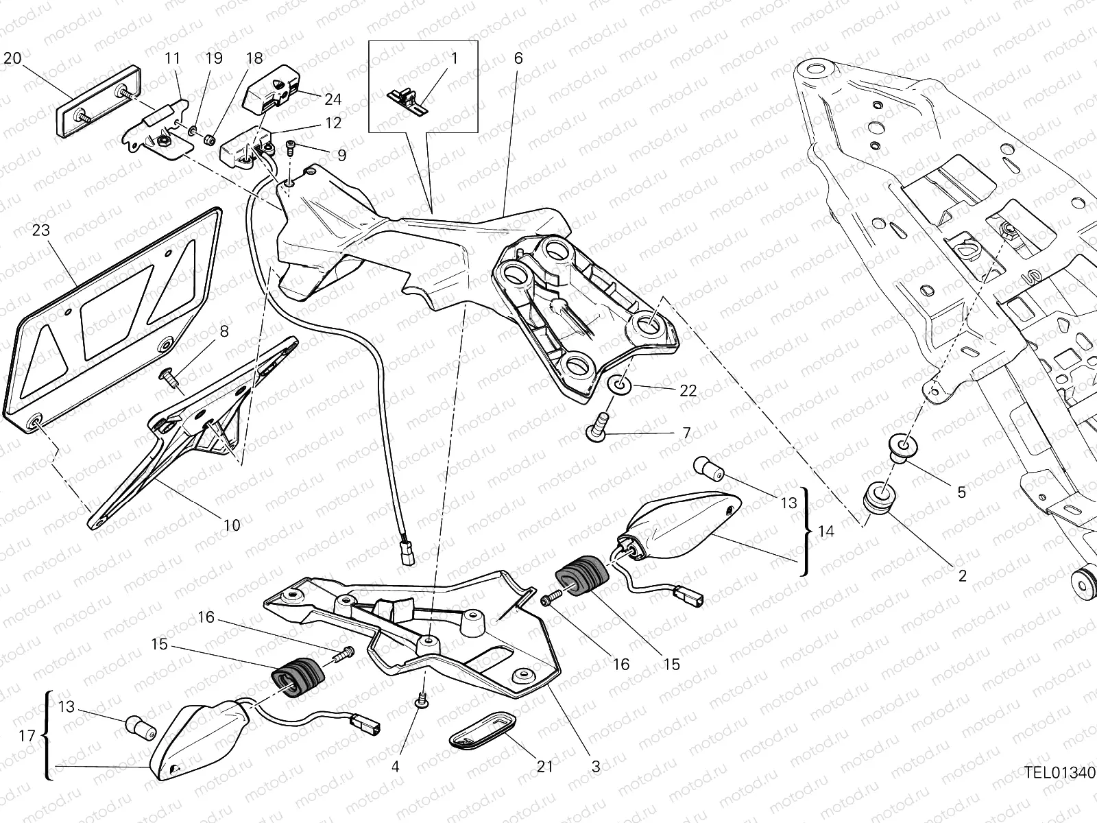 PLATE HOLDER [MOD:M821STEA;XST:JAP]