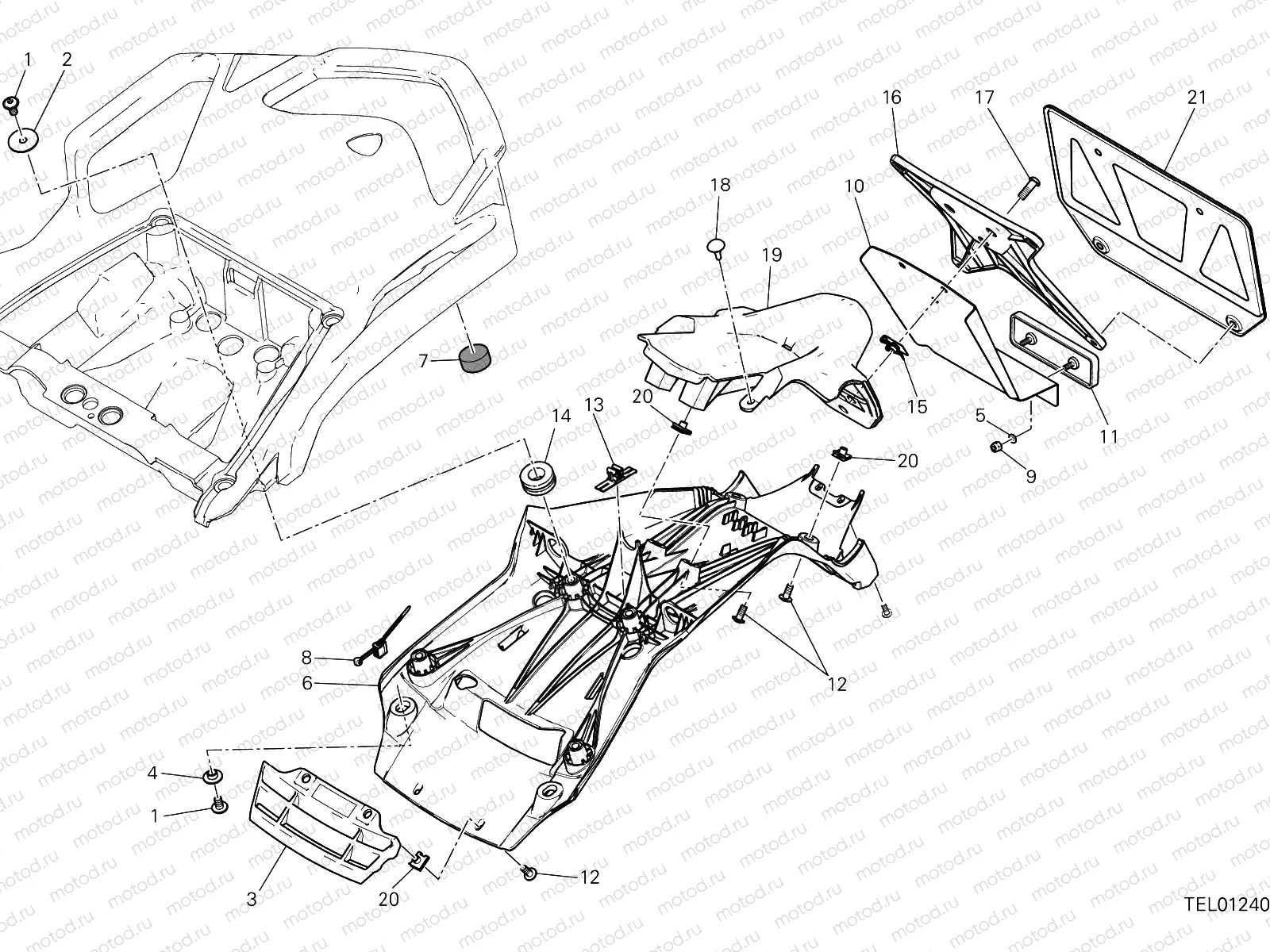 PLATE HOLDER [MOD:MS1260E;XST:JAP]