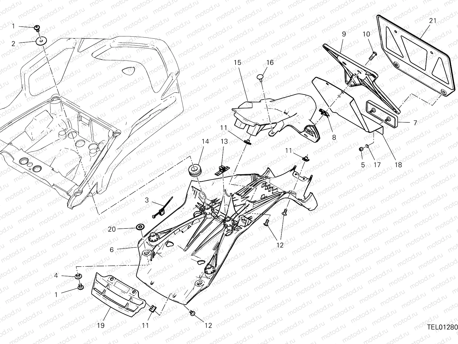 PLATE HOLDER [MOD:MS950;XST:JAP]