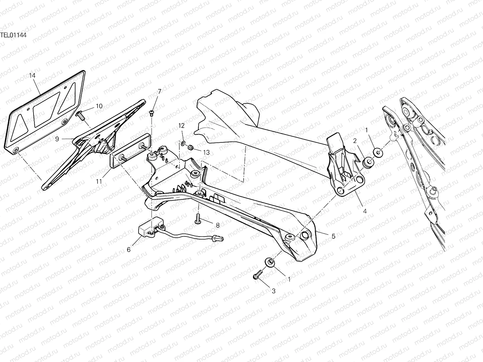 PLATE HOLDER [MOD:PANV4;XST:JAP]