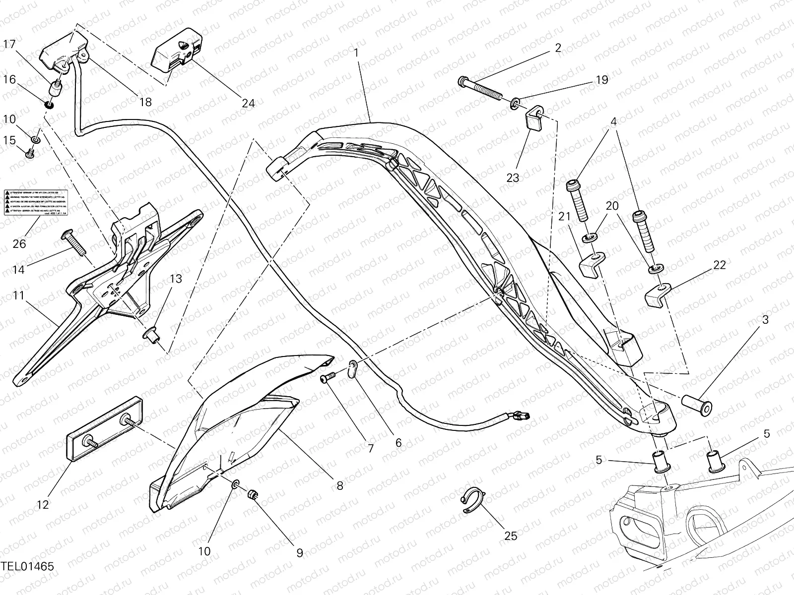 PLATE HOLDER [MOD:SCR800DK;XST:EUR,GSO,ROK,TWN]