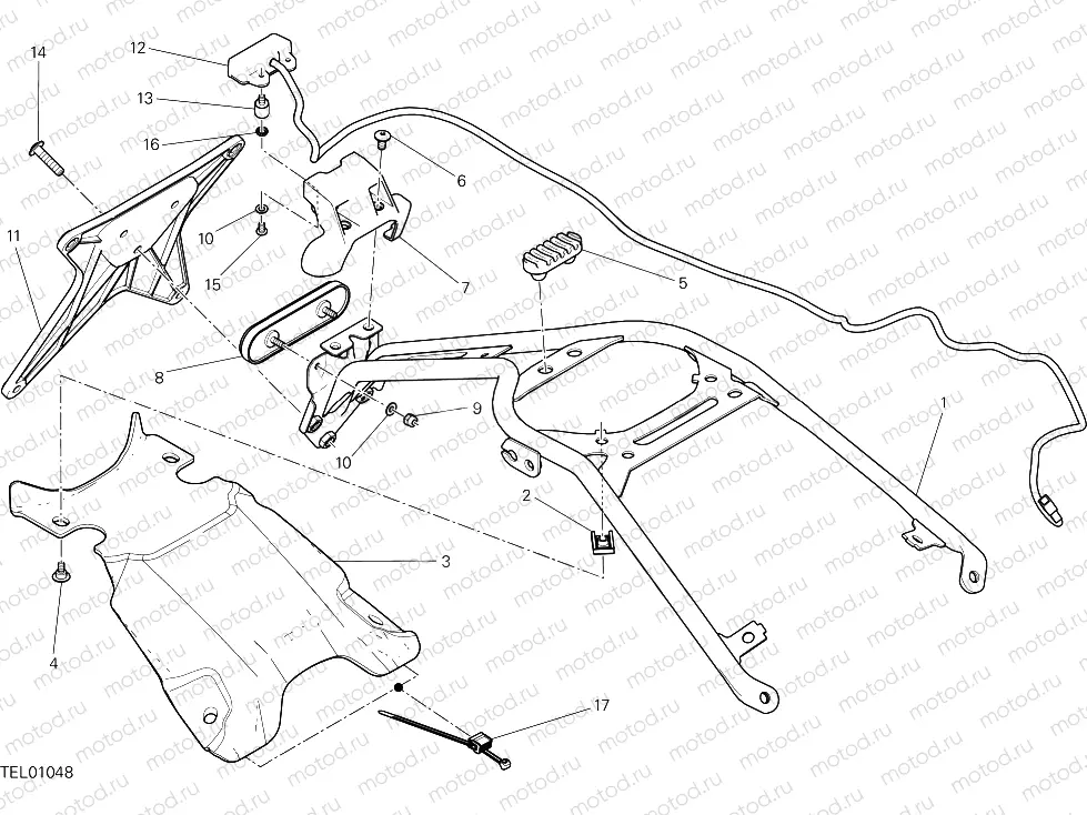 PLATE HOLDER [MOD:SCR800DS;XST:EUR,ROK]