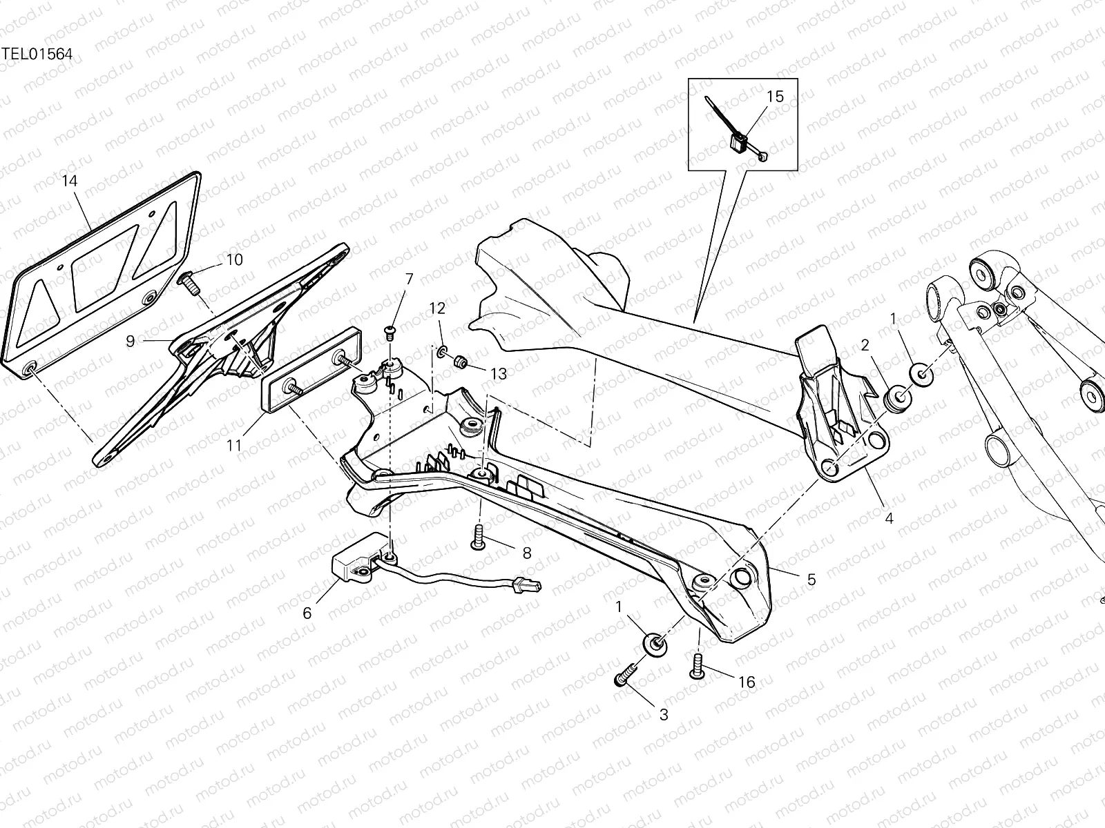 PLATE HOLDER [MOD:SFV2;XST:JAP]
