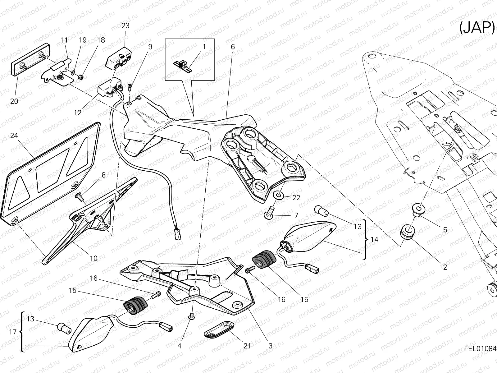 PLATE HOLDER [MOD:SS 939 S;XST:JAP]