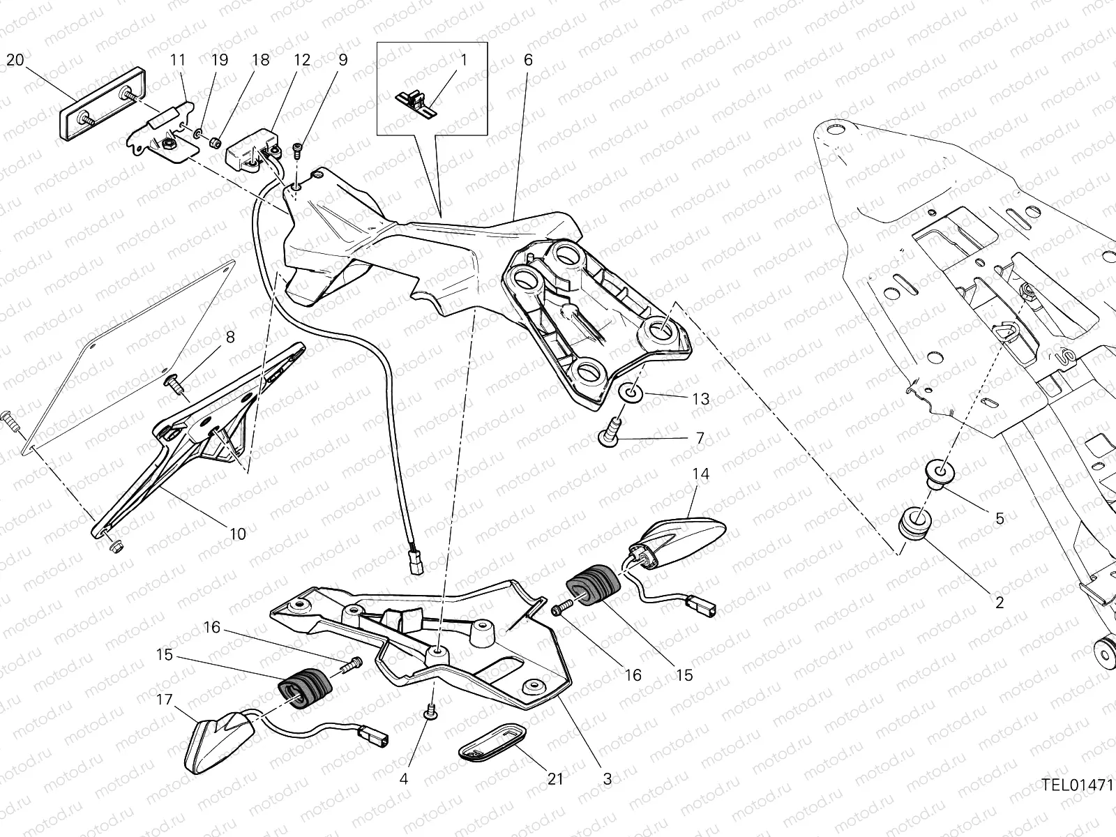 PLATE HOLDER [MOD:SS 950;XST:EUR]