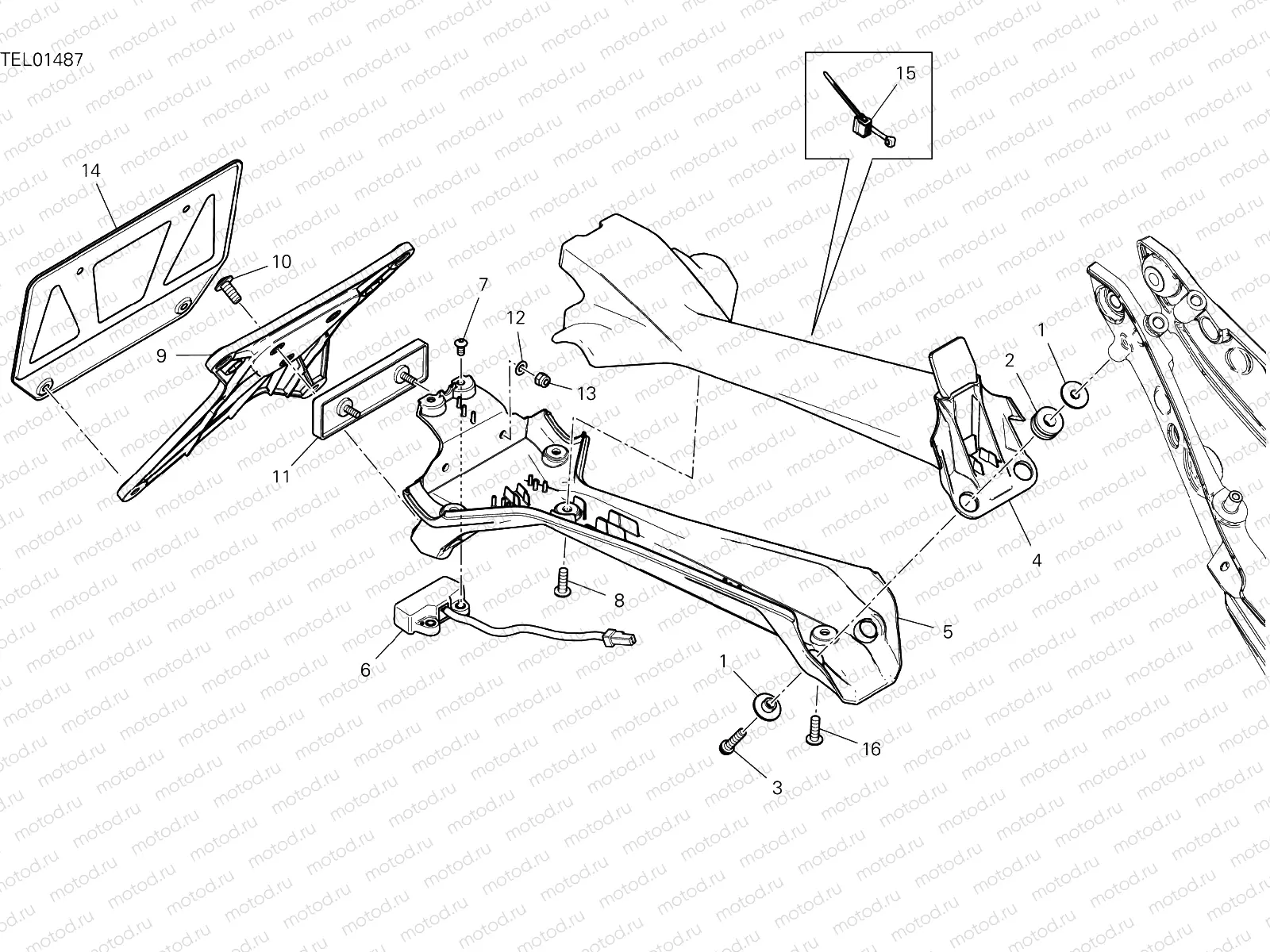 PLATE HOLDER [XST:JAP]