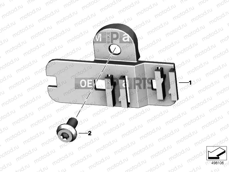 PLUG-IN CONNECTION BRACKET