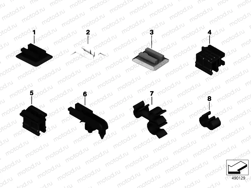 Plug-in connection bracket