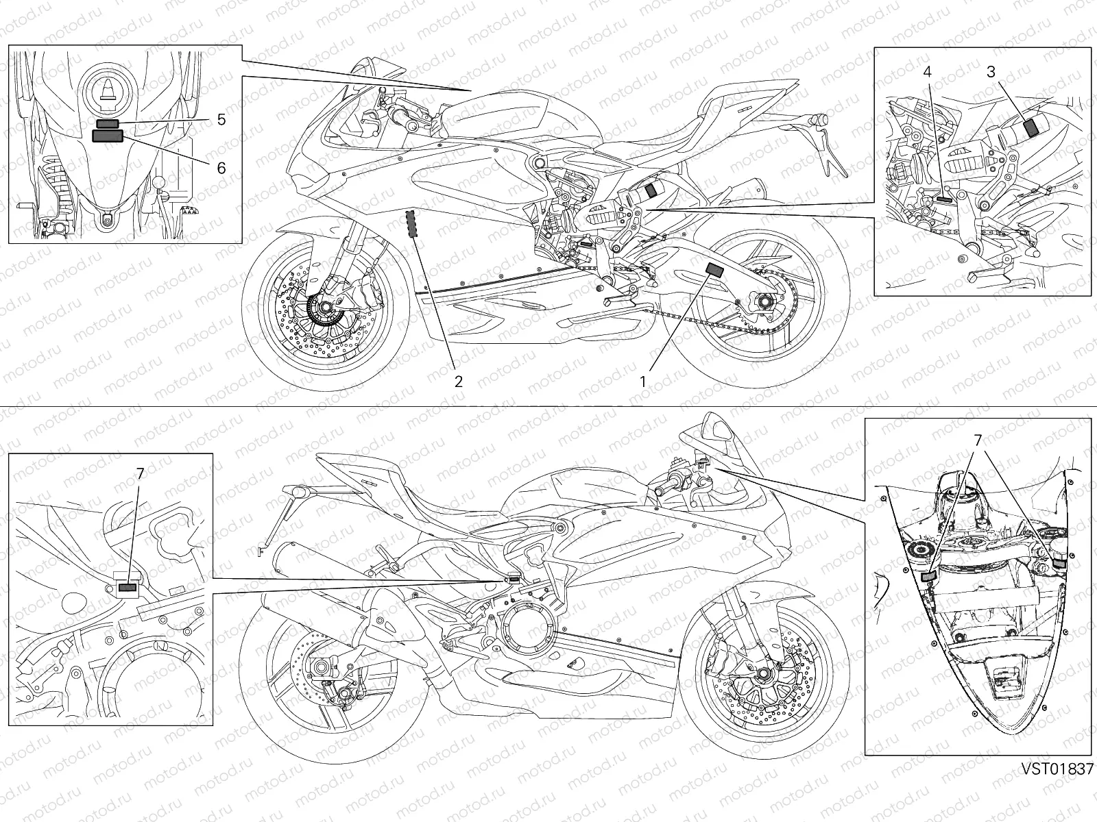 POSITIONING PLATES [MOD:959,959 AWS;XST:JAP]