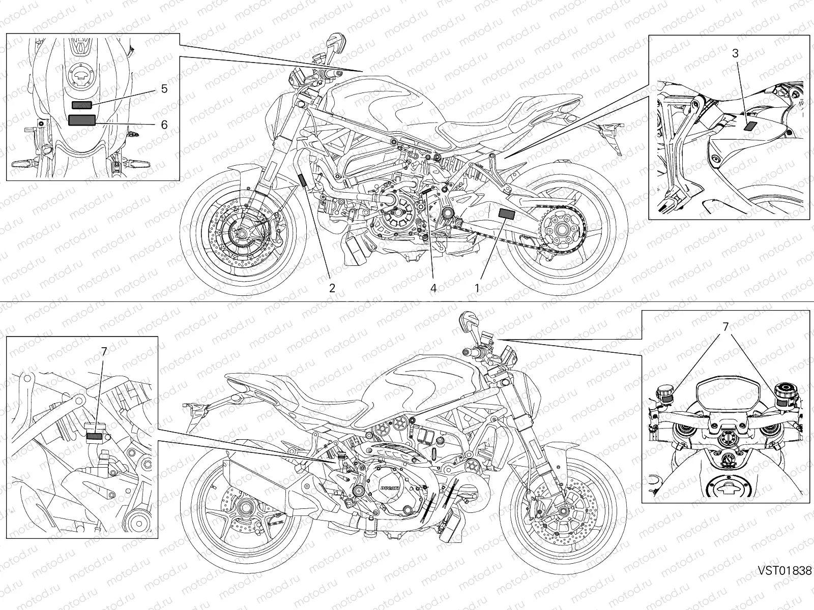 POSITIONING PLATES [MOD:M 1200R;XST:JAP]