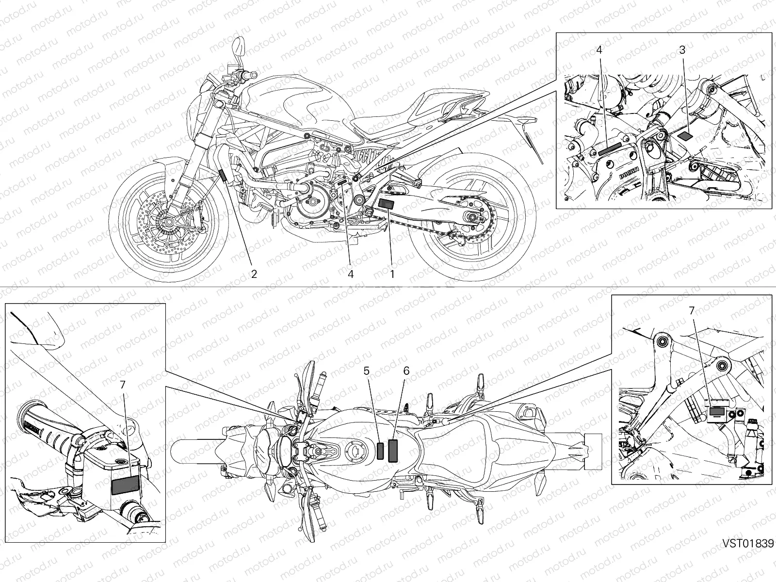 POSITIONING PLATES [MOD:M 1200S;XST:JAP]