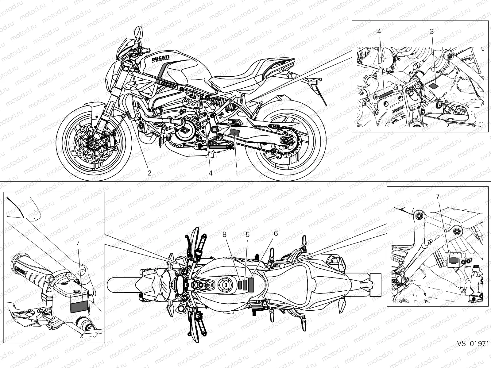 POSITIONING PLATES [MOD:M821STEA;XST:JAP]