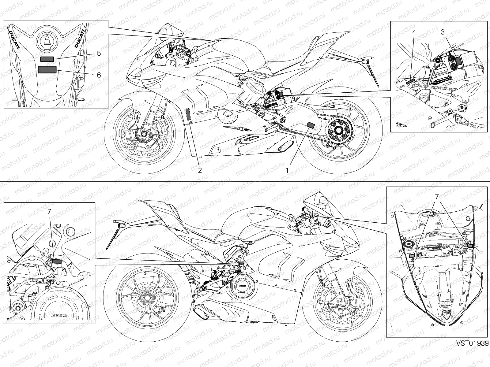 POSITIONING PLATES [MOD:PANV4 R;XST:JAP]