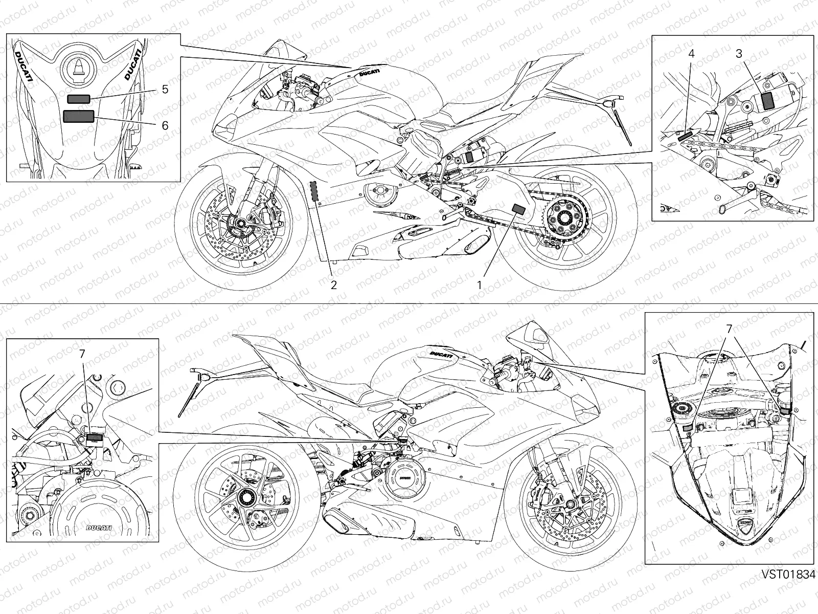 POSITIONING PLATES [MOD:PANV4 SP,PANV4SPM;XST:JAP]
