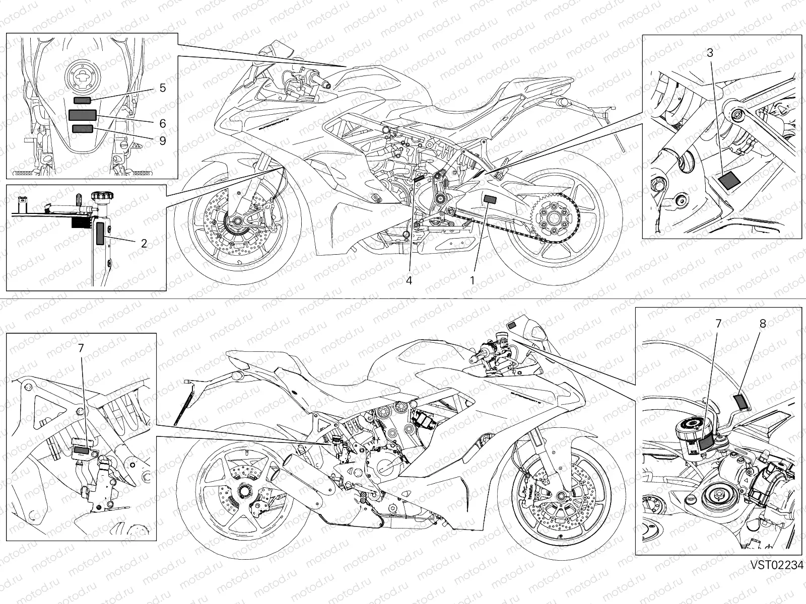 POSITIONING PLATES [XST:JAP]