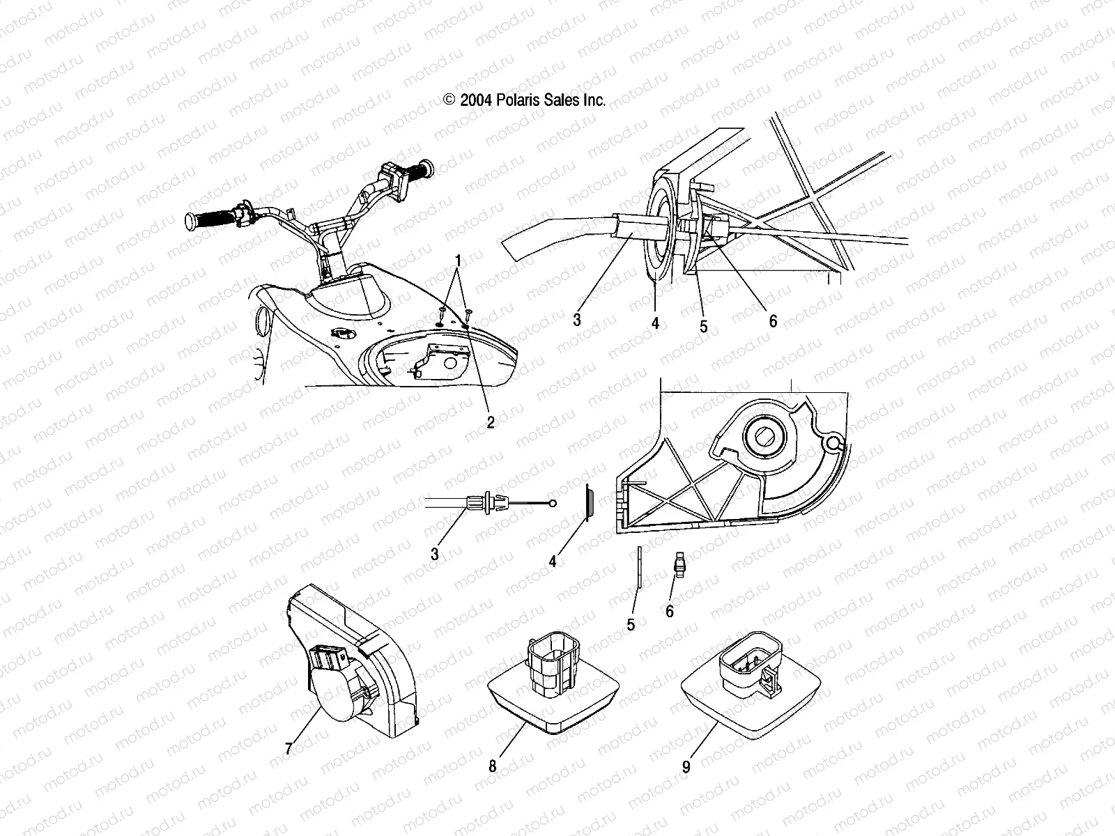 PPU ASM. - W045304CA/IA/CB/IB/CC/IC (4990559055D13) | PPU ASM. - W045304CA/IA/CB/IB/CC/IC (4990559055D13)