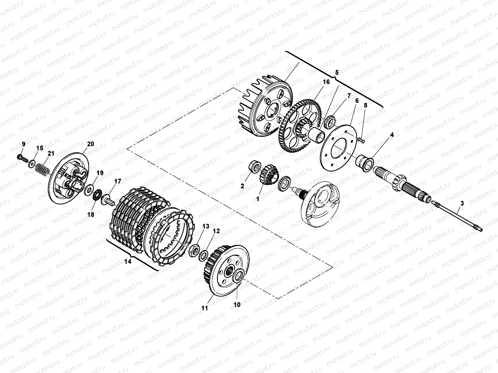 PRIMARY DRIVE CLUTCH