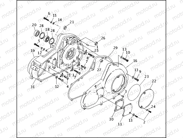 PRIMARY HOUSING (1 OF 2)