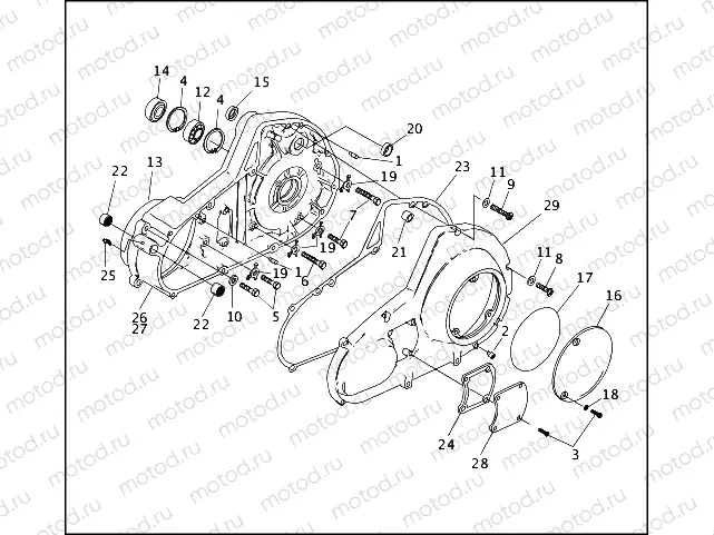 PRIMARY HOUSING (1 OF 2)