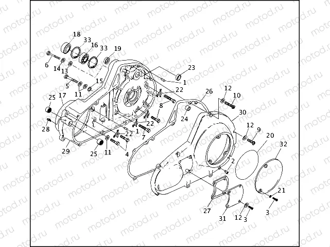 PRIMARY HOUSING (1 OF 2)