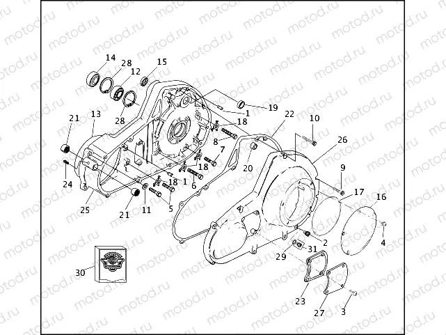 PRIMARY HOUSING (1 OF 2)