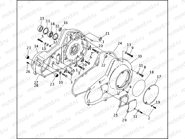 PRIMARY HOUSING (2 OF 2)
